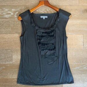 Classiques Entier Ruffle Silk & Cotton Top | L